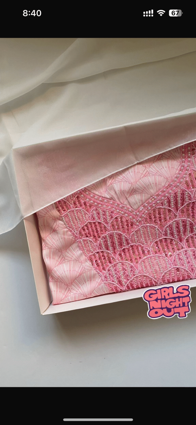 Sadaf Mukhawar Italian Silk Pink - Image 2