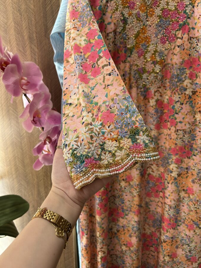 Flowers Mukhawar Italian Silk - Image 3