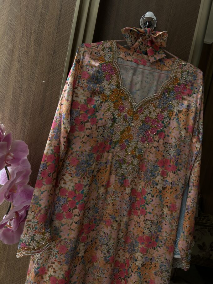 Flowers Mukhawar Italian Silk