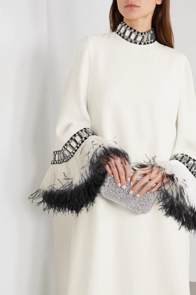 Stones Jalabia Crepe White - Image 3