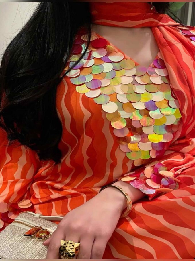 Waves Jalabia Italian Silk